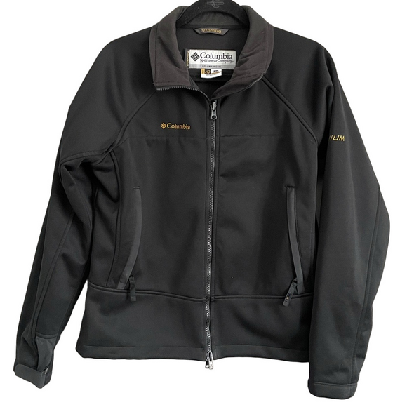 Columbia Black Titanium Interchange Waterproof Shell Jacket - Large - Picture 13 of 14